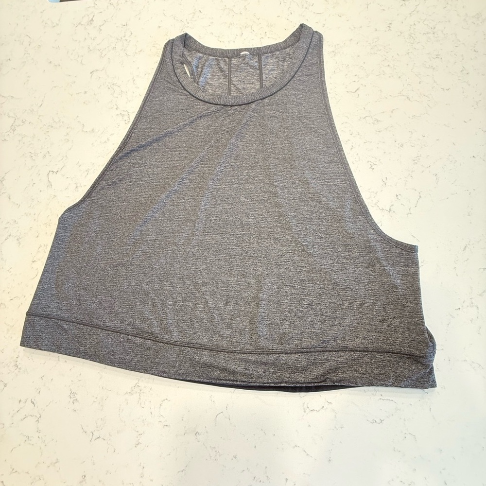 Lulu Gray Sleeveless Women's Top